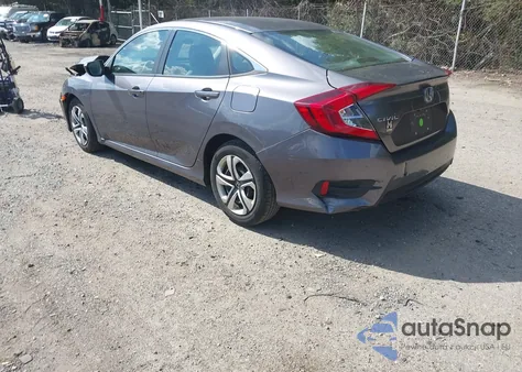 2018 Honda Civic Lx из США, поврежденный, VIN 19XFC2F52JE202816